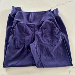 Navy Blue Legging Joggers with Pockets - Women’s Medium